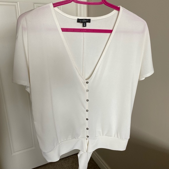 Dynamite Button Up Top - Picture 1 of 1